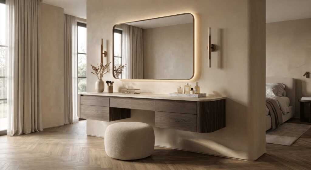 Coiffeuse sur mesure